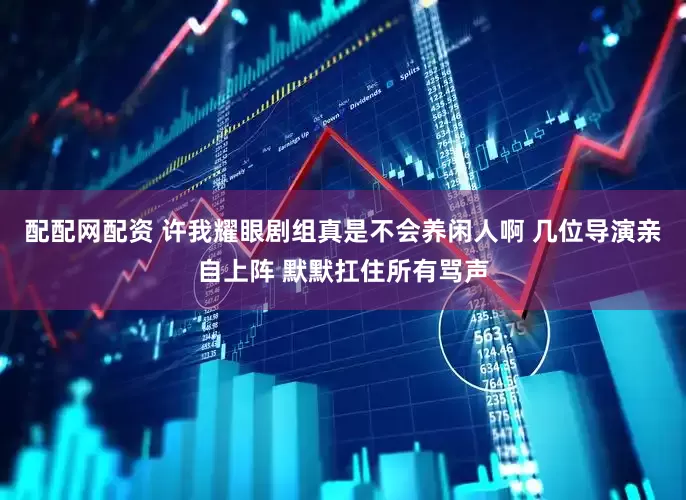配配网配资 许我耀眼剧组真是不会养闲人啊 几位导演亲自上阵 默默扛住所有骂声